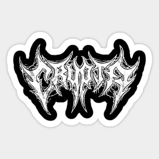 Crypta Grunge Sticker